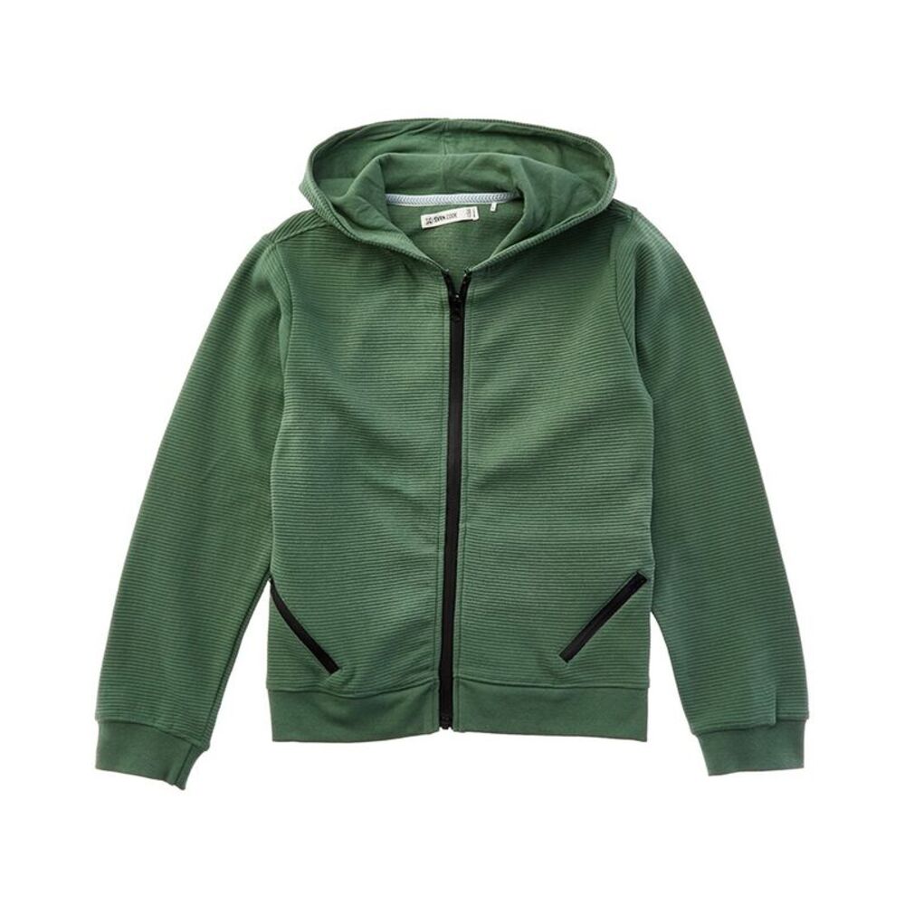 Sovereign Code Boys Surface Zippered Jacket, Green